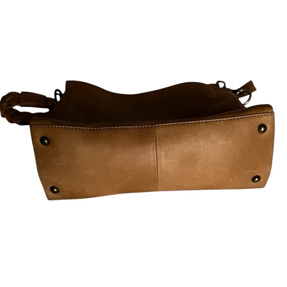 American Leather Co triple entry handbag - Picture 8 of 9